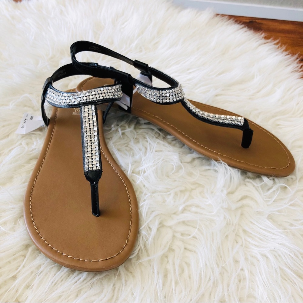 Black dressy sandals